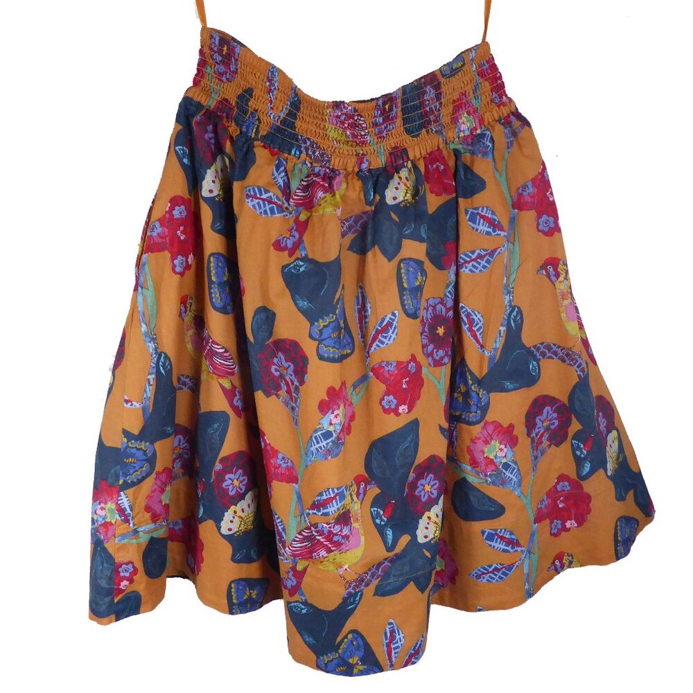 Nathalie Lete Paris gathered waist skirt Anthropologie Size 0